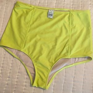Kortni Jeane high waist swim bottoms Sz M